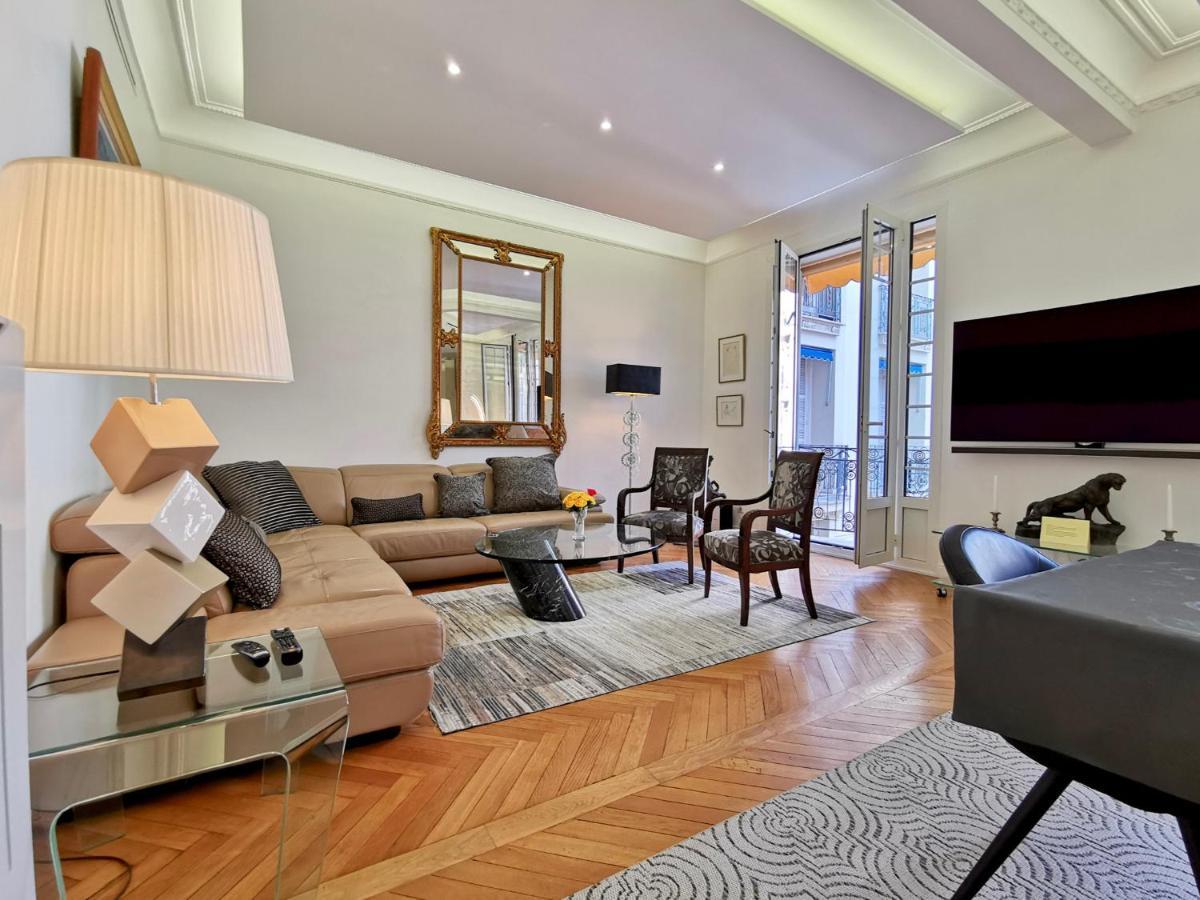 Luxury Baquis Apartment Nice Bagian luar foto
